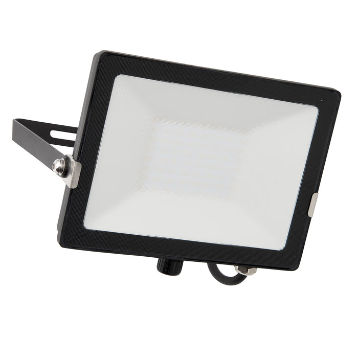 Saxby 91863 Salde IP65 50W Matt black paint 50W LED module (SMD 2835) Cool White - westbasedirect.com