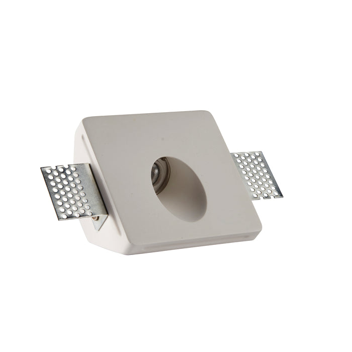 Saxby 92312 Zeke square 1.6W White plaster 1.6W LED module (SMD 3535) Warm White - westbasedirect.com