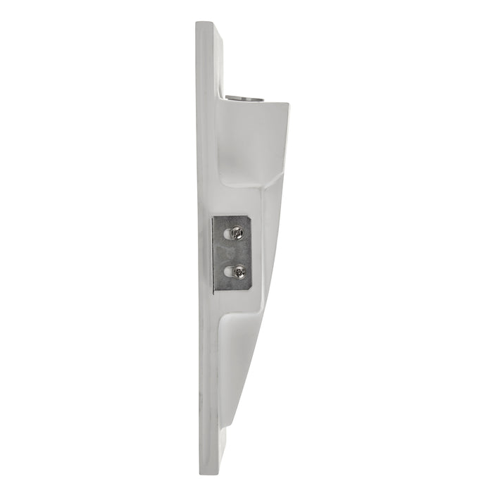Saxby 92313 Zeke rectangular 1.6W White plaster 1.6W LED module (SMD 3535) Warm White - westbasedirect.com