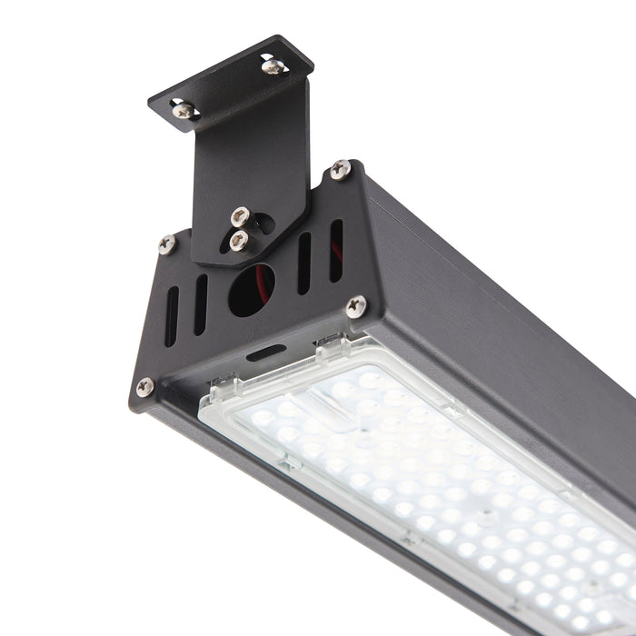 Saxby 92516 Gage 200W 200W Matt black paint 200W LED module (SMD 2835) Daylight White - westbasedirect.com