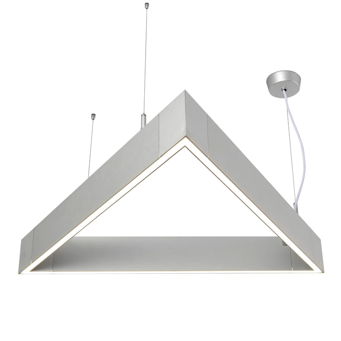 Saxby 92522 Kingsley 60 Degree Corner 3W Silver anodised 3W LED module (SMD 2835) Cool White - westbasedirect.com