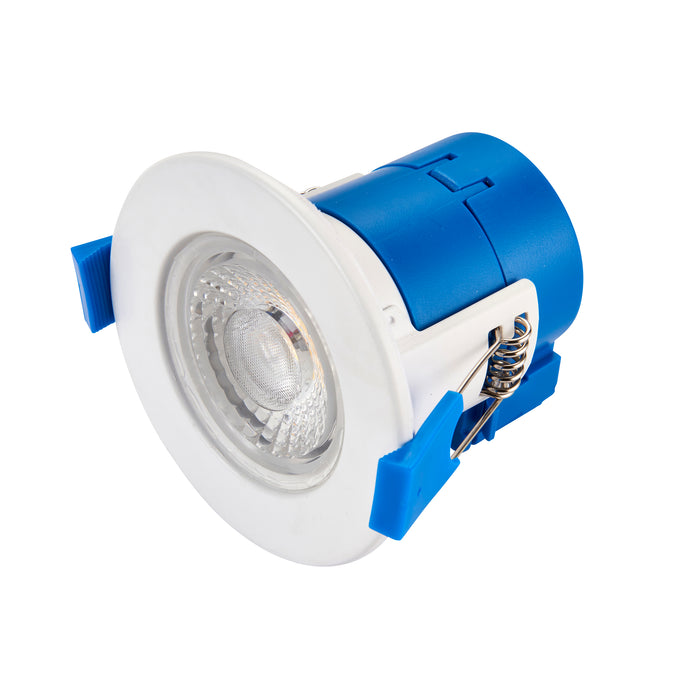 Saxby 92751 ShieldECO CCT IP65 5W Matt white paint & clear acrylic 5W LED module (SMD 2835) CCT - westbasedirect.com