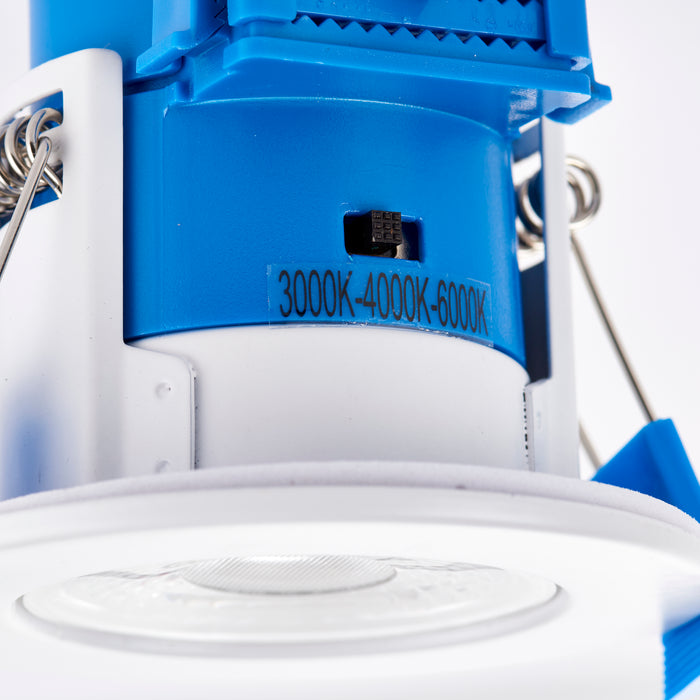 Saxby 92751 ShieldECO CCT IP65 5W Matt white paint & clear acrylic 5W LED module (SMD 2835) CCT - westbasedirect.com