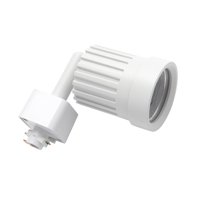 Saxby 94061 Pacto track white 3000K 10W Matt white paint & clear prismatic pc 10W LED module (SMD 2835) Warm White - westbasedirect.com