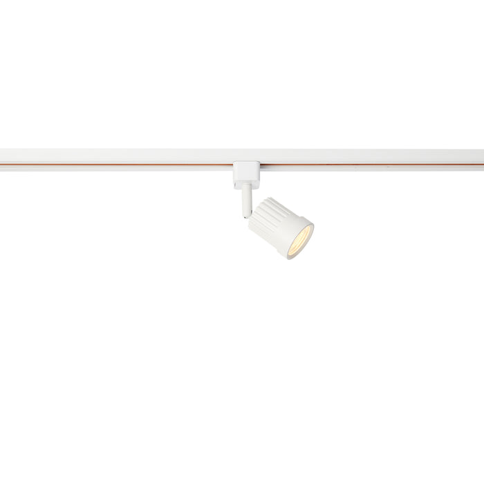 Saxby 94061 Pacto track white 3000K 10W Matt white paint & clear prismatic pc 10W LED module (SMD 2835) Warm White - westbasedirect.com