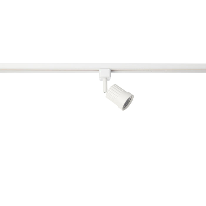 Saxby 94061 Pacto track white 3000K 10W Matt white paint & clear prismatic pc 10W LED module (SMD 2835) Warm White - westbasedirect.com