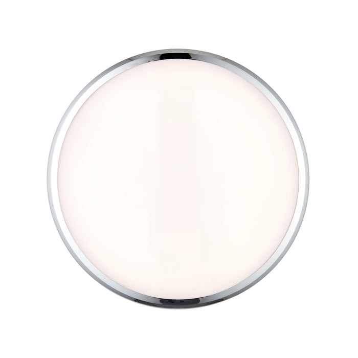 Saxby 94520 Cobra CCT chrome IP44 15W Opal pc & chrome effect abs plastic 15W LED module (SMD 2835  CCT) CCT - westbasedirect.com