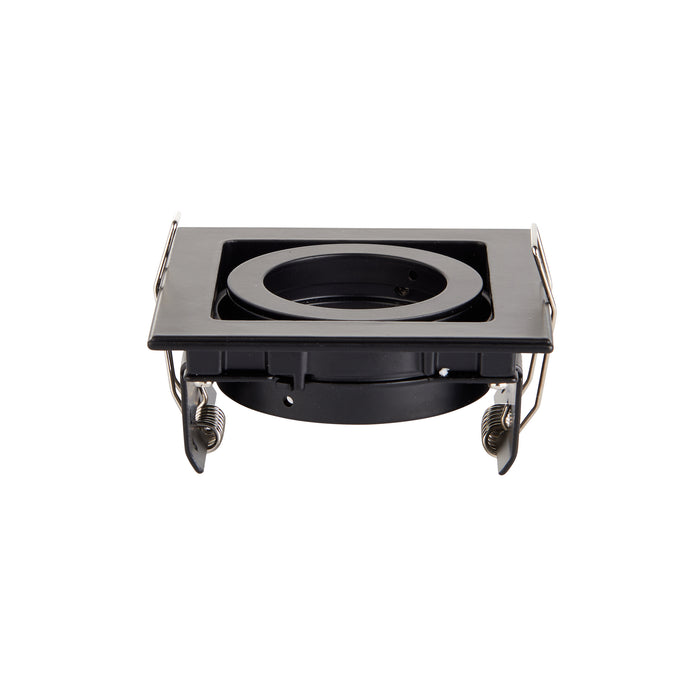 Saxby 94795 Xeno single 50W Matt black paint 50W GU10 reflector (Required) - westbasedirect.com