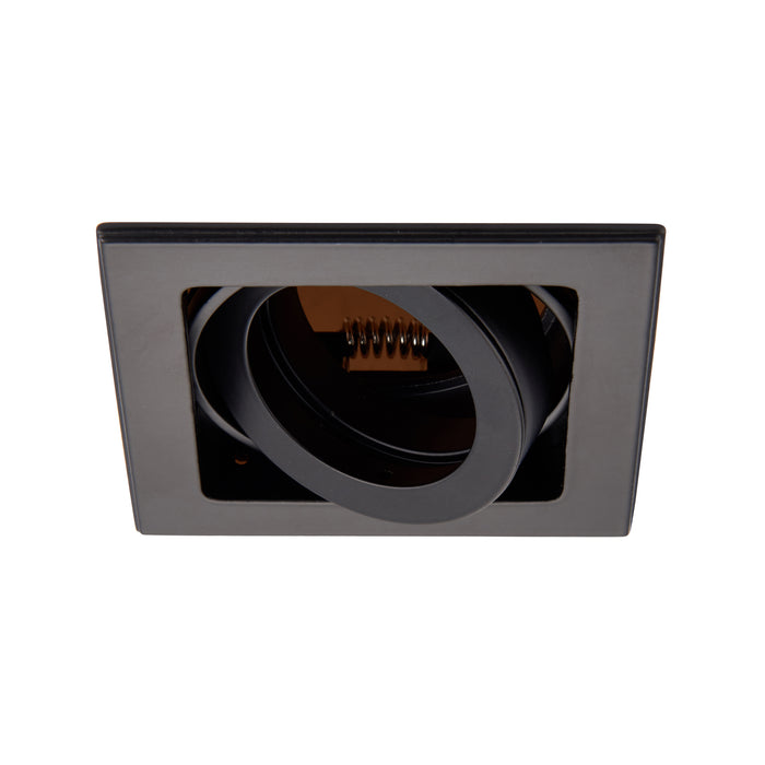 Saxby 94795 Xeno single 50W Matt black paint 50W GU10 reflector (Required) - westbasedirect.com