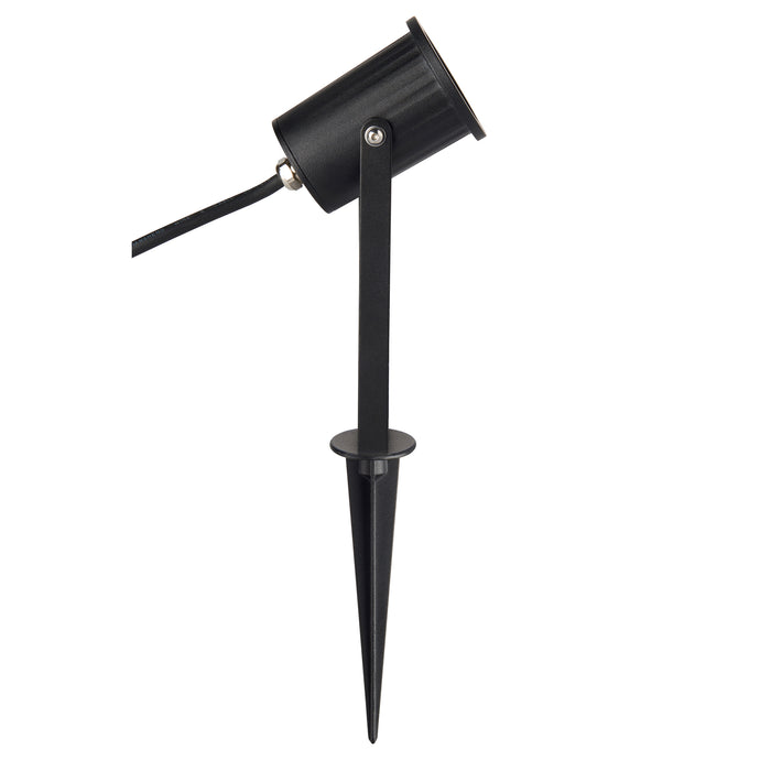 Saxby 95207 Picco 4000K IP65 12W Matt black paint & clear glass 12W LED module (COB) Cool White - westbasedirect.com