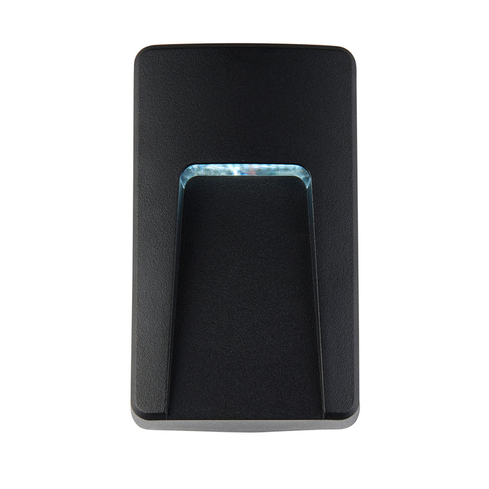 Saxby 99547 Severus CCT vertical indirect IP65 3W Black abs plastic & clear pc 3W LED module (SMD 2835  CCT) CCT - westbasedirect.com