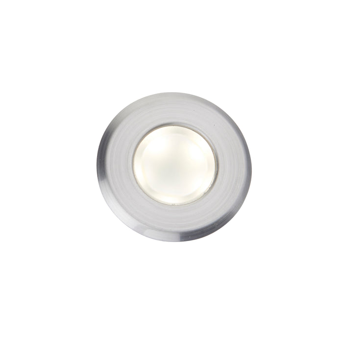 Saxby 99561 Cove cool white IP67 0.8W Marine grade brushed stainless steel & frosted pc 0.8W LED module (SMD 2835) Cool White - westbasedirect.com
