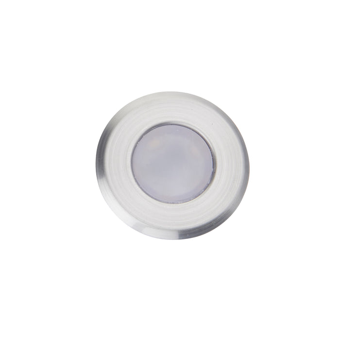 Saxby 99561 Cove cool white IP67 0.8W Marine grade brushed stainless steel & frosted pc 0.8W LED module (SMD 2835) Cool White - westbasedirect.com