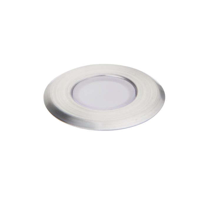 Saxby 99561 Cove cool white IP67 0.8W Marine grade brushed stainless steel & frosted pc 0.8W LED module (SMD 2835) Cool White - westbasedirect.com