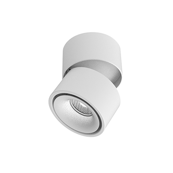 Aurora 100623 Acacia 230V 12W LED Tilt/Swivel Downlight White 2700/4000/6000K - westbasedirect.com