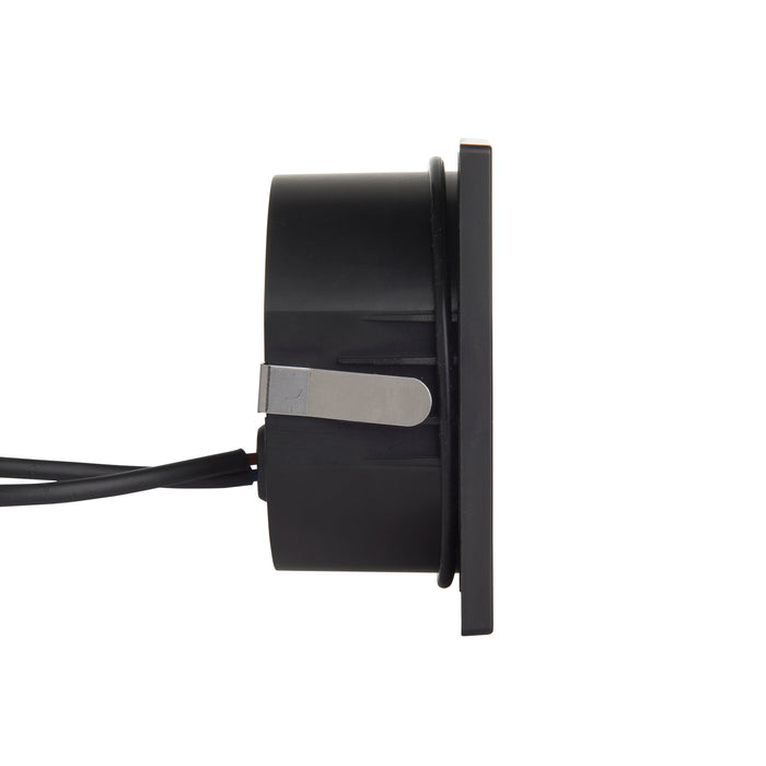 Saxby 99761 Albus CCT square IP65 1.5W Black pc 1.5W LED module (SMD 2835  CCT) CCT - westbasedirect.com