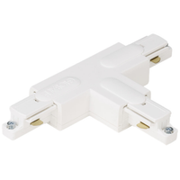Aurora GB39-3 250V Global T Connector Left Outside Polarity  Single Circuit Track White