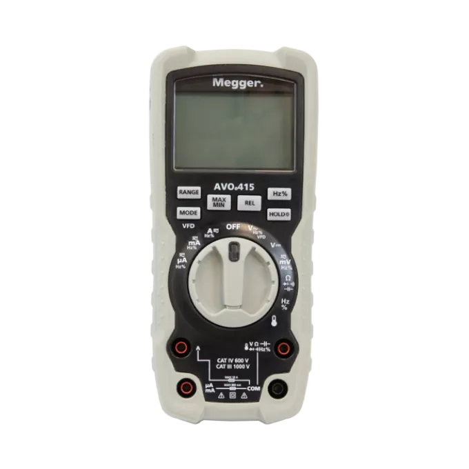 Megger AVO415 Heavy Duty Industrial TRMS Digital Multimeter with VFD - westbasedirect.com