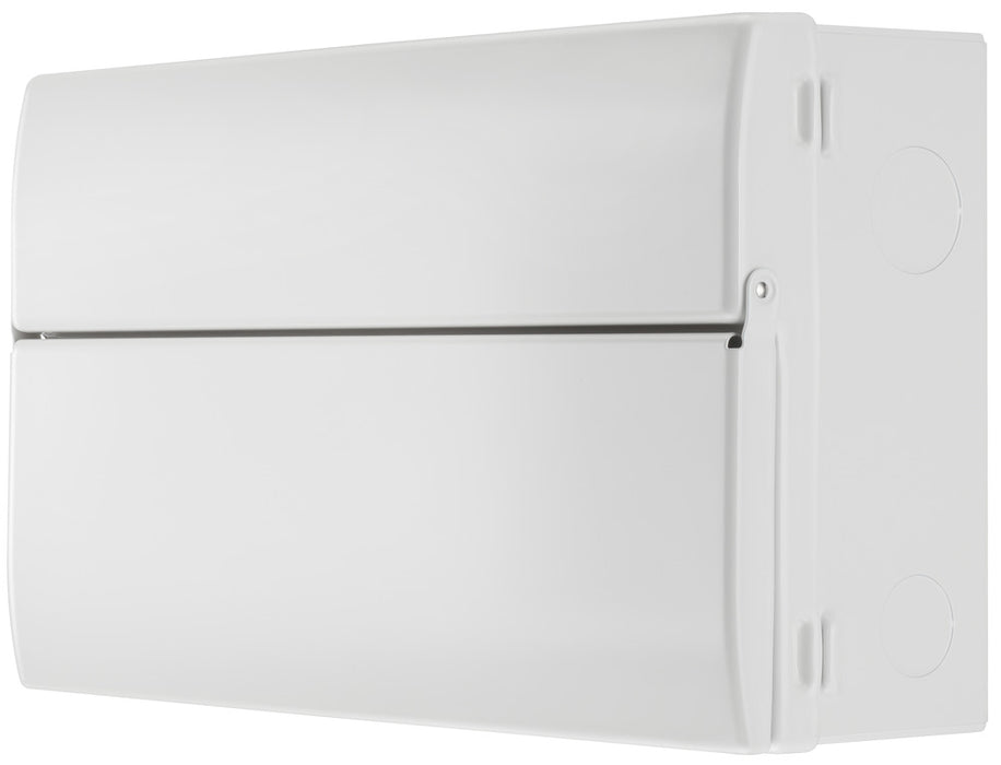 BG Fortress CF16M14 16 Module 14 Way Unpopulated Metal Consumer Unit with 100A Main Switch - westbasedirect.com