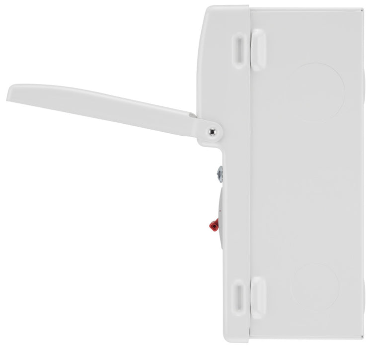 BG Fortress CF6M4 6 Module 4 Way Unpopulated Metal Consumer Unit with 100A Main Switch - westbasedirect.com