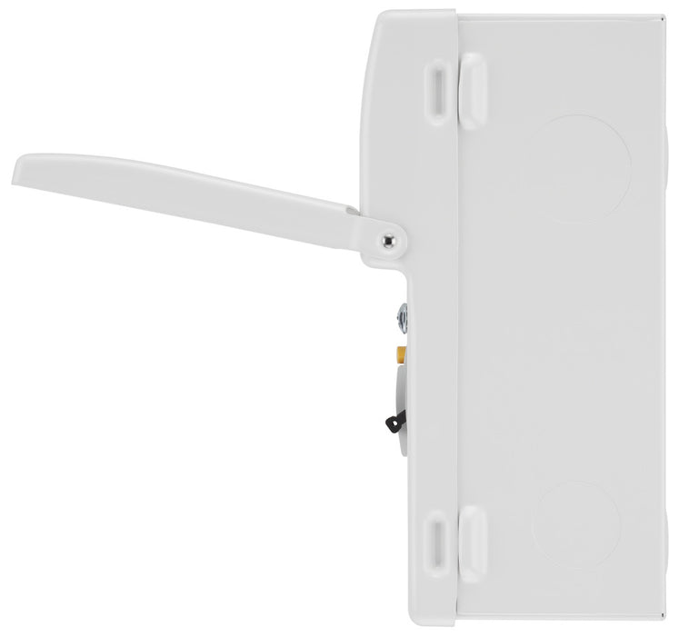 BG Fortress CF9R17 9 Module 7 Way Unpopulated RCD Incomer Consumer Unit with 1x 100A Type A 30mA RCD - westbasedirect.com
