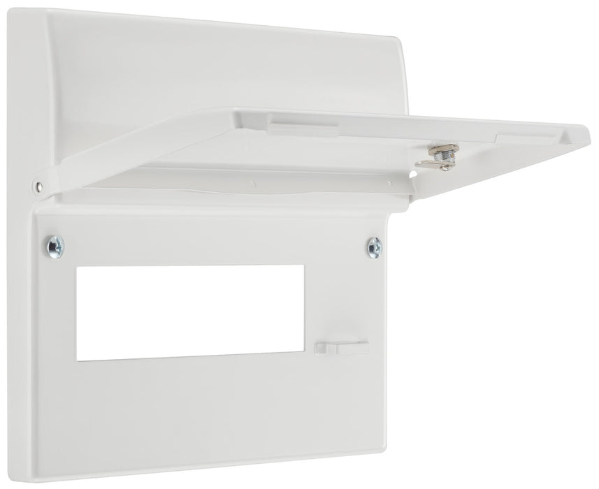 BG CFA20 8 Module Lockable Cover with Visor & Lock - westbasedirect.com
