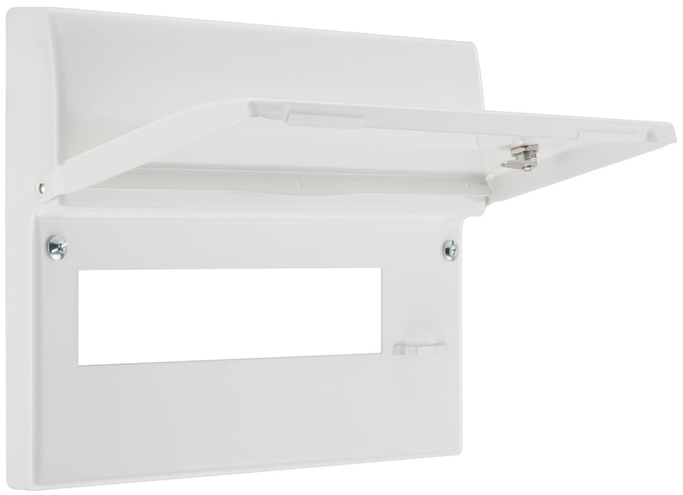 BG CFA21 12 Module Lockable Cover with Visor & Lock - westbasedirect.com