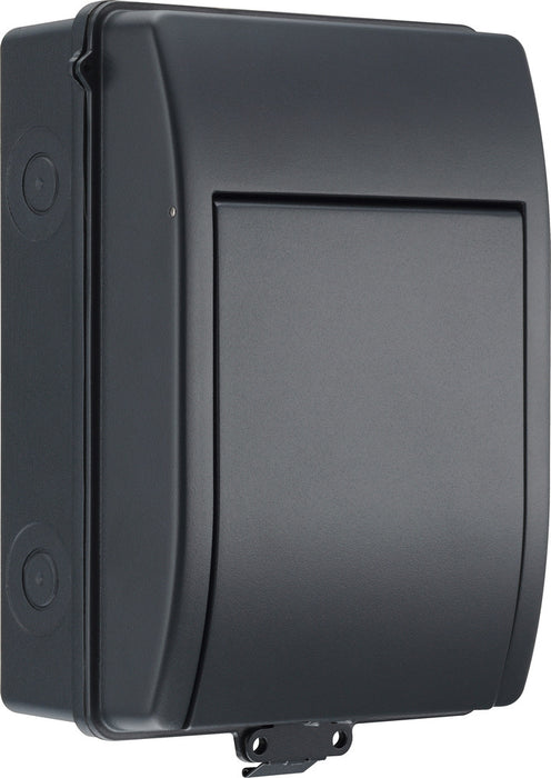 BG CFEV5A 5 Module IP65 Weatherproof Grey Metal EV Charger Circuit Protection with 40A 30mA Type A RCD, 40A B Curve MCB & Type 2 SPD - westbasedirect.com