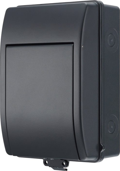 BG CFEV5A 5 Module IP65 Weatherproof Grey Metal EV Charger Circuit Protection with 40A 30mA Type A RCD, 40A B Curve MCB & Type 2 SPD - westbasedirect.com