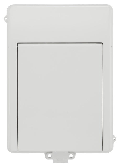 BG CFEV5RDAW 5 Module IP65 Weatherproof White Metal EV Charger Circuit Protection with 40A Type A DP RCBO, 100A Main Switch & Type 2 SPD - westbasedirect.com