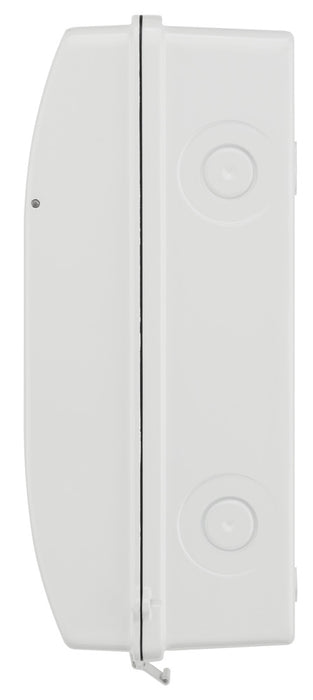 BG CFEV5RDAW 5 Module IP65 Weatherproof White Metal EV Charger Circuit Protection with 40A Type A DP RCBO, 100A Main Switch & Type 2 SPD - westbasedirect.com