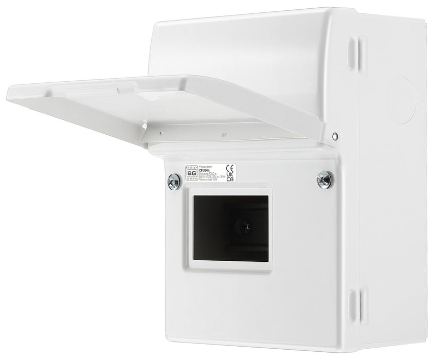 BG CFUE4M Empty Enclosure, comes with Busbar & Neutral Cable - westbasedirect.com