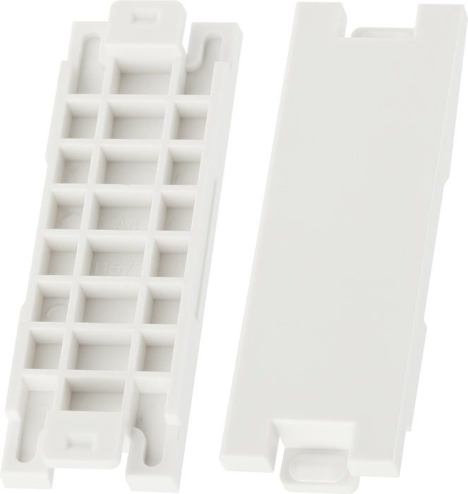 BG CUA01 Consumer Unit Cover Blanks (Pack of 10, 5x Pairs) - westbasedirect.com