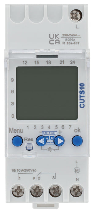BG CUTS10 2 Module Timer Digital 1 Channel - westbasedirect.com