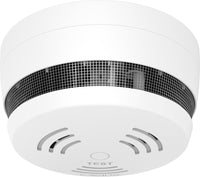 Cavius CV2208 Mains Powered Optical Smoke Alarm RF 10yr Lithium Battery Backup 97x52mm