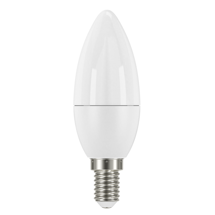 Eveready S17377 E14 SES Candle LED Bulb Opal 7.3W 806lm Warm White 3000K (5 Pack) - westbasedirect.com