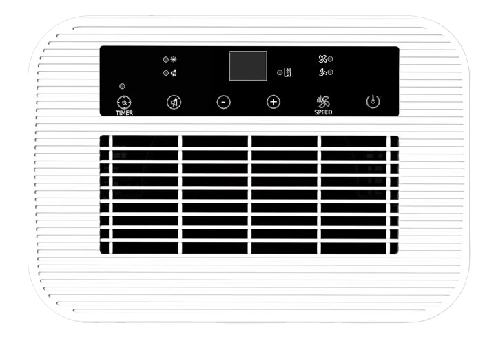 Air Conditioning Centre DLUX-12 12L Intelligent Dehumidifier - westbasedirect.com