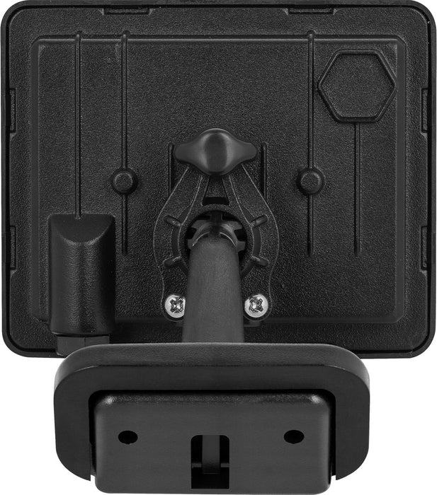 Luceco EFLD10B40-06 10W Essence Security Non-PIR Floodlight with Ball Joint 1m Cable - Black - westbasedirect.com