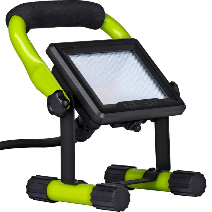 Luceco EFLDW10B50 Eco Worklight 800lm 10W 5000K - UK Plug - westbasedirect.com