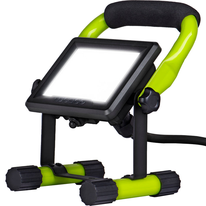 Luceco EFLDW10B50 Eco Worklight 800lm 10W 5000K - UK Plug - westbasedirect.com