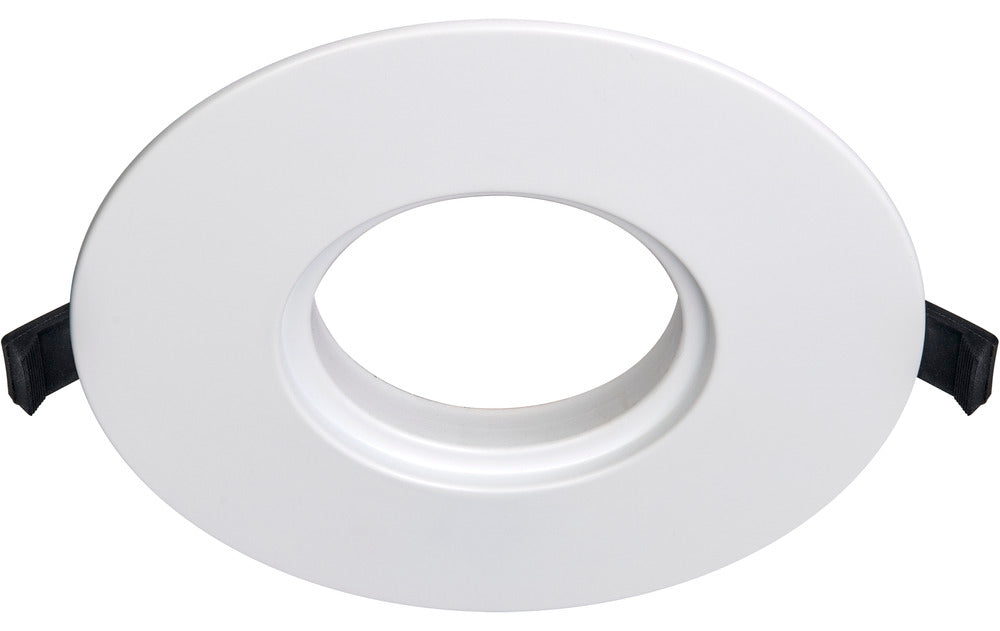 Luceco EFTBZAPWH FType Downlight Adapter Plate - Matt White - westbasedirect.com