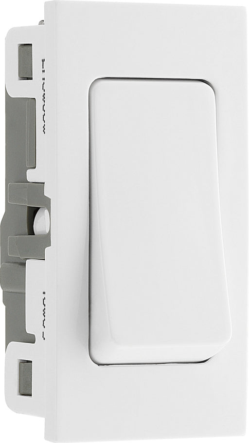 BG EMSW30W Euro Module 20A DP Switch - White - westbasedirect.com