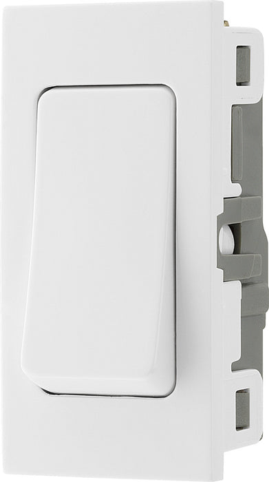 BG EMSW30W Euro Module 20A DP Switch - White - westbasedirect.com