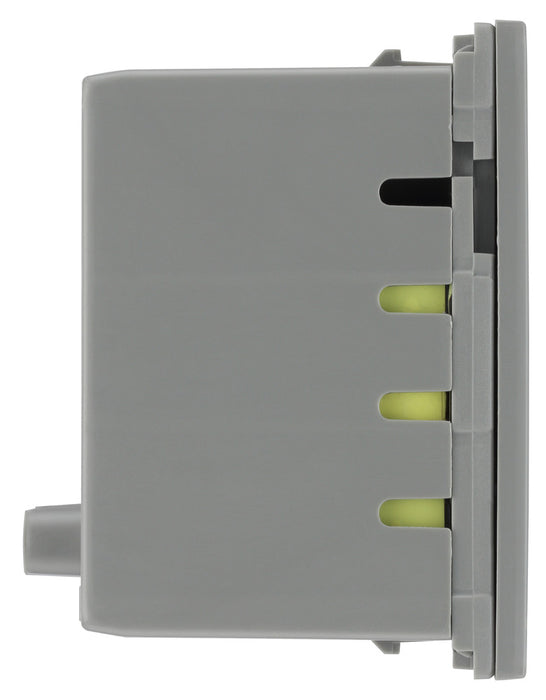 BG EMUSBAC45G Euro Module 2 Port A & C 45 USB Charging Module - Grey - westbasedirect.com