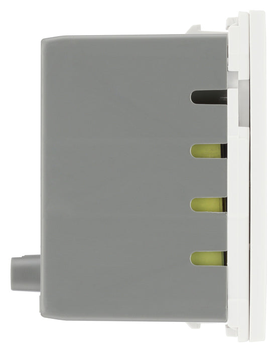 BG EMUSBAC45W Euro Module 2 Port A & C 45 USB Charging Module - White - westbasedirect.com