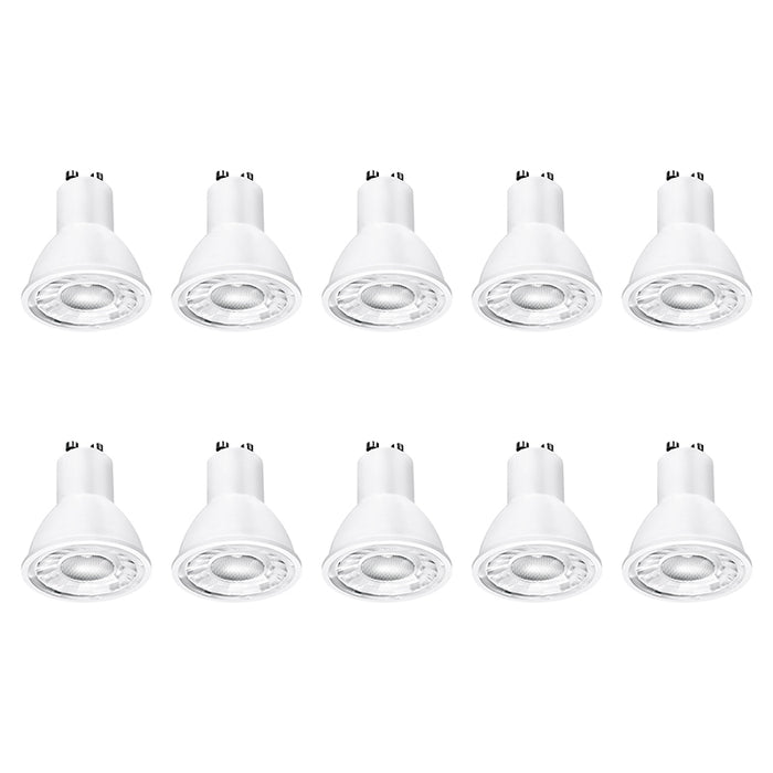 Aurora EN-GU005/64 ICE 5W 60° 540lm GU10 LED Non-Dimmable 6400K - Daylight White (10 Pack) - westbasedirect.com