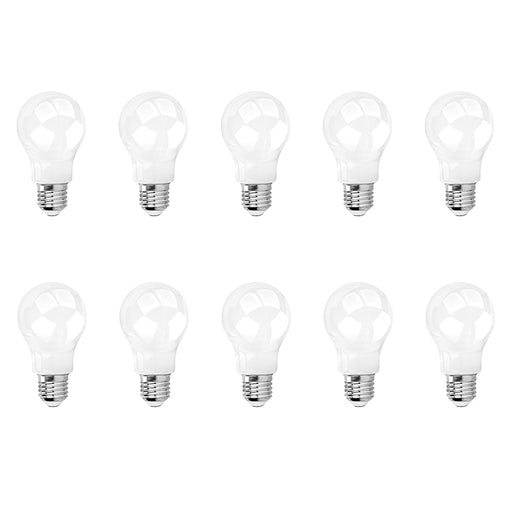 Aurora EN-GLSE279/30 ECO 230V GLS E27 8W LED Non-Dimmable Lamp 3000K Warm White (10 Pack) - westbasedirect.com