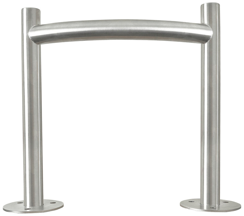 BG SyncEV EVACBHSS Crash Barrier For EV Charge Points H-Style Stainless Steel - westbasedirect.com