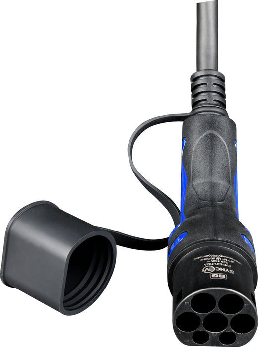 SyncEV EVC22325TL Mode 3 EV Charging Cable 5m Type 2 to Type 2 Three Phase - westbasedirect.com