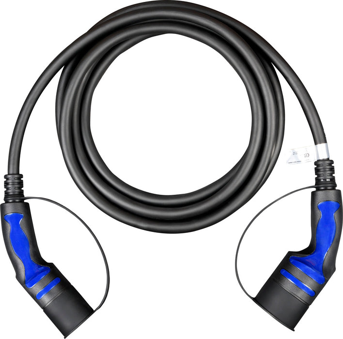 SyncEV EVC22325TL Mode 3 EV Charging Cable 5m Type 2 to Type 2 Three Phase - westbasedirect.com
